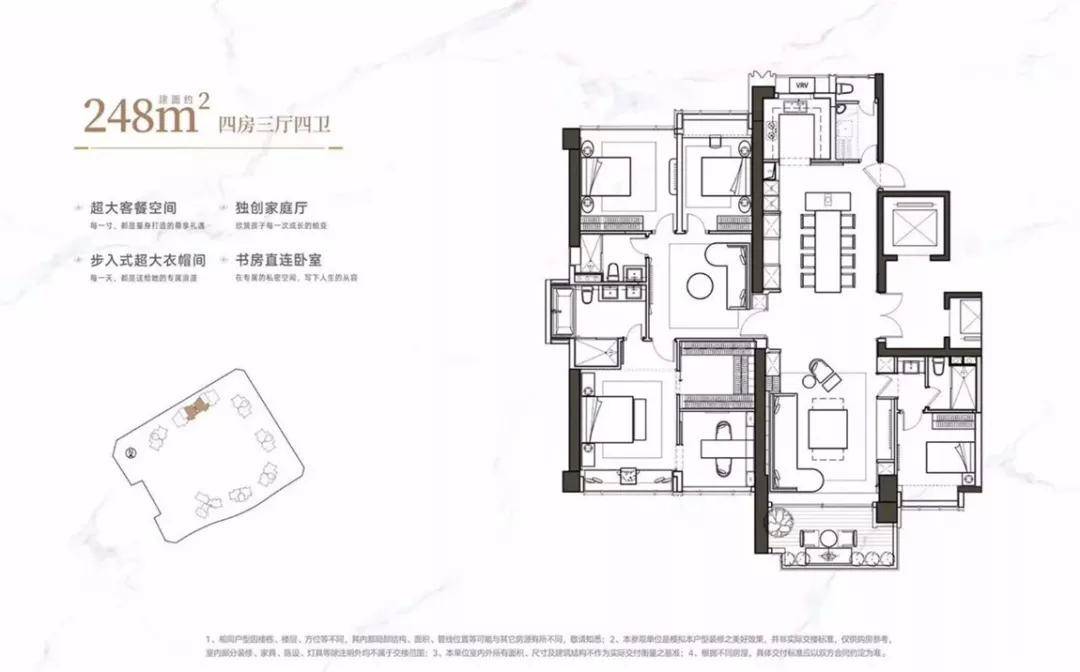 远洋天著华府pk龙华【金茂府】建面约155㎡-248㎡大户型精装现房