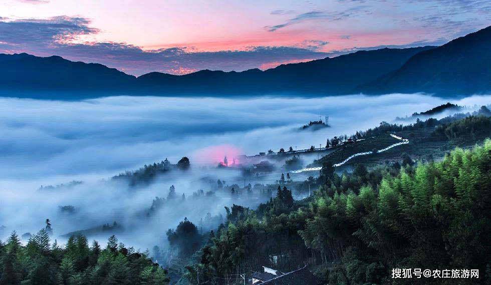 浙江景宁畲族自治县:惠明寺四季不负好时光