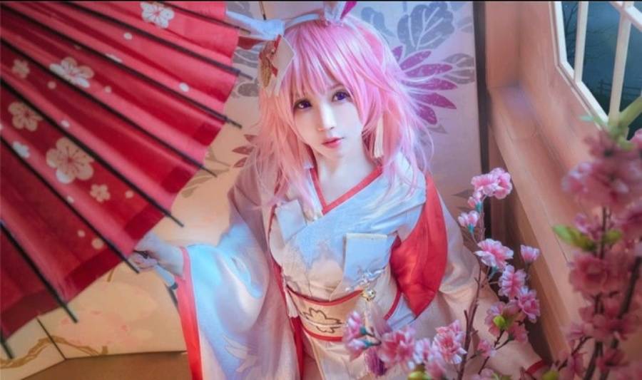 cosplay:八重樱@汐兔子