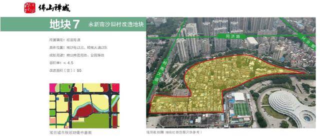 禅城土地盛宴3378亩旧改20宗靓地点名大江大沙深村等