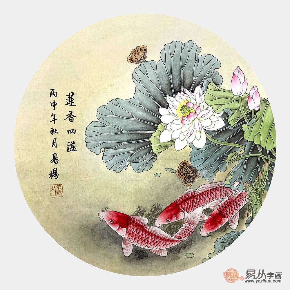 餐厅最好看的装饰画纯手绘国画花鸟小品画大全