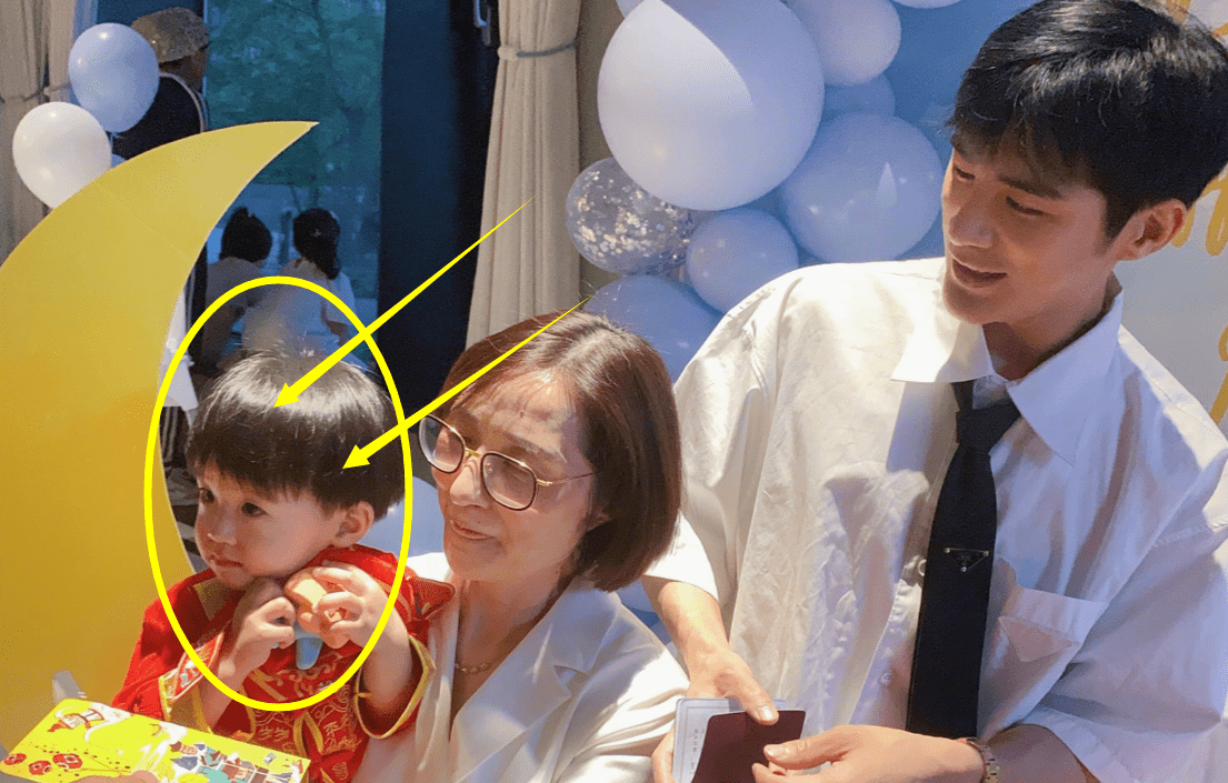 原创有种“神仙颜值”叫姜潮儿子，光随父母优点长，仅仅1岁就帅到犯规