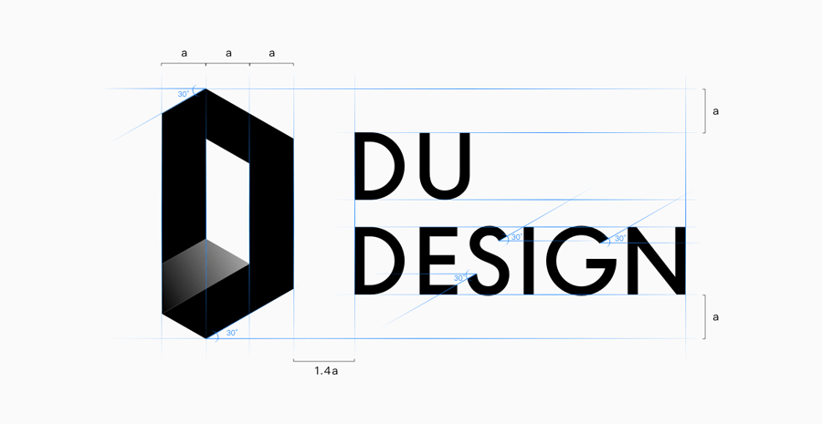 dudesign品牌文字设计细节