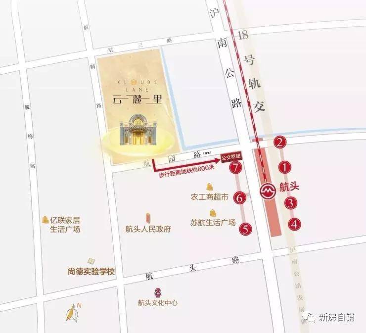 自驾:项目紧邻航三路和航鹤路,可接驳: 沪南公路,林海公路,申嘉海