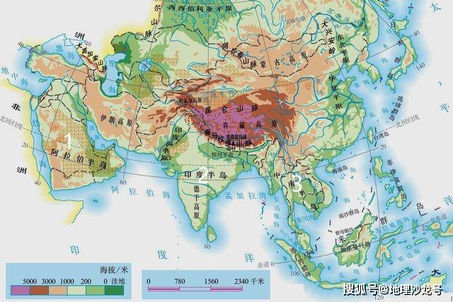 南亚地区