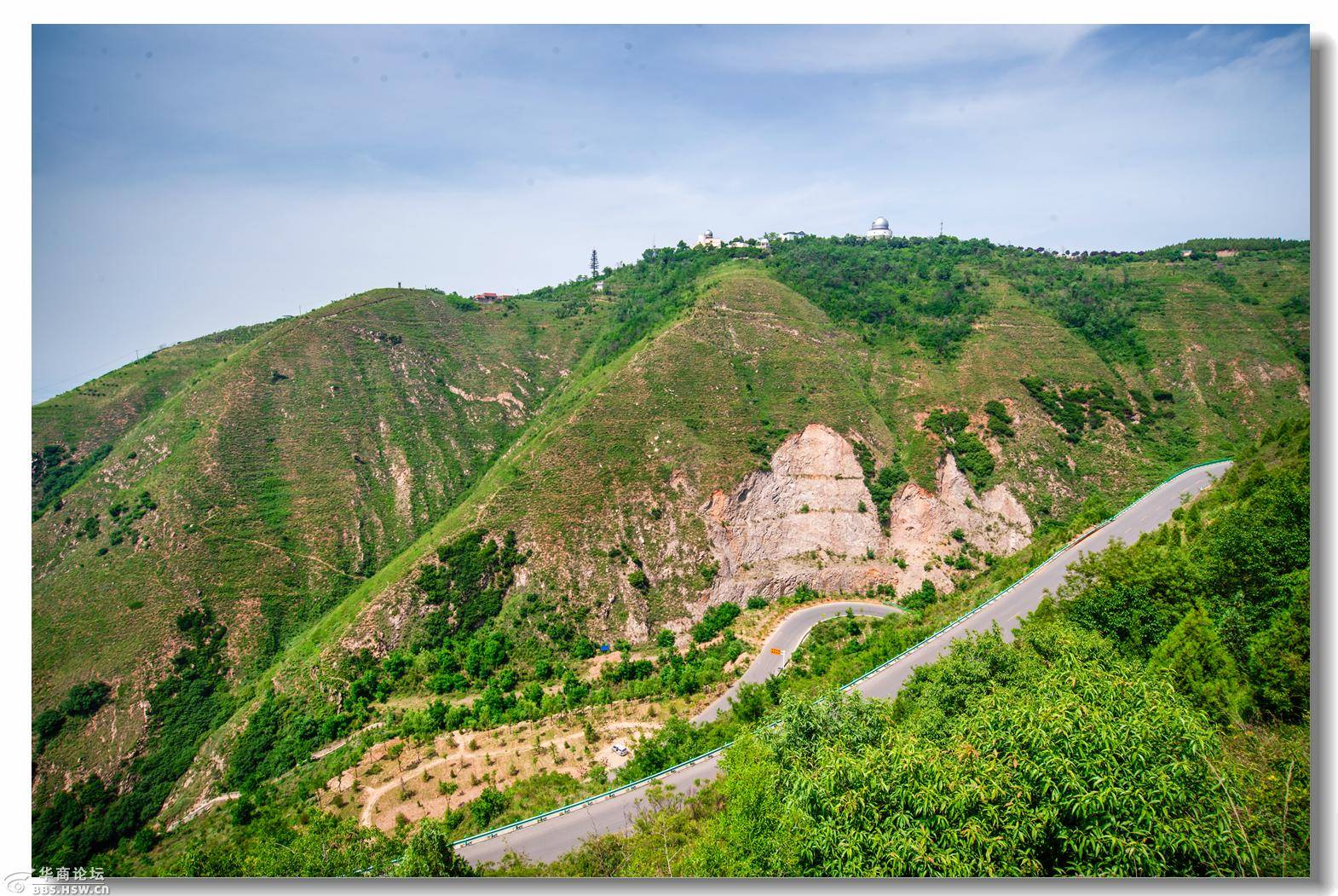 西安最美的盘山公路—骊山大道