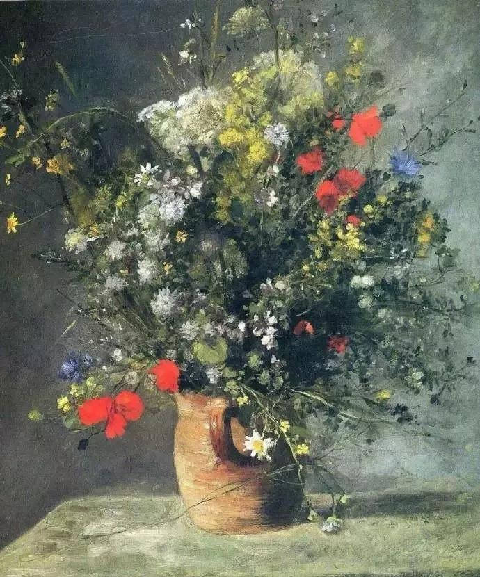 大师们的油画花卉,每一张都值得细细品味!