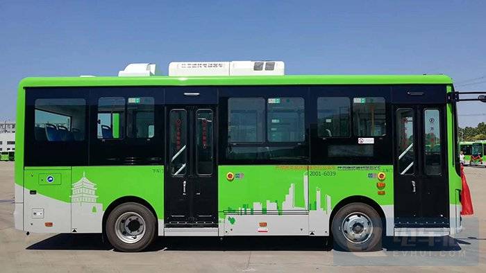 34台比亚迪k6纯电动公交车正式交付西咸公交集团运营