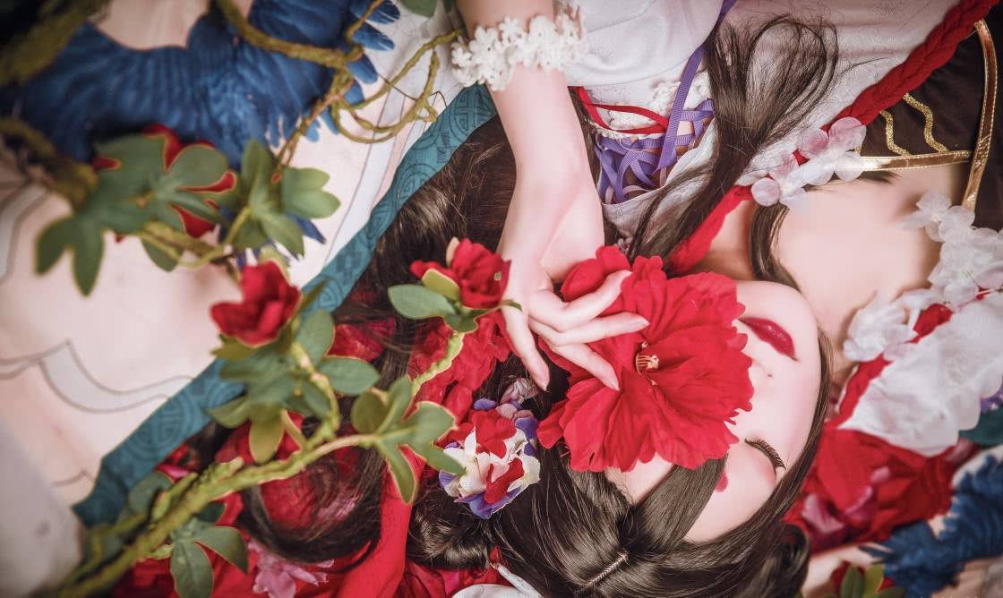 cos:阴阳师,古风御姐花鸟卷