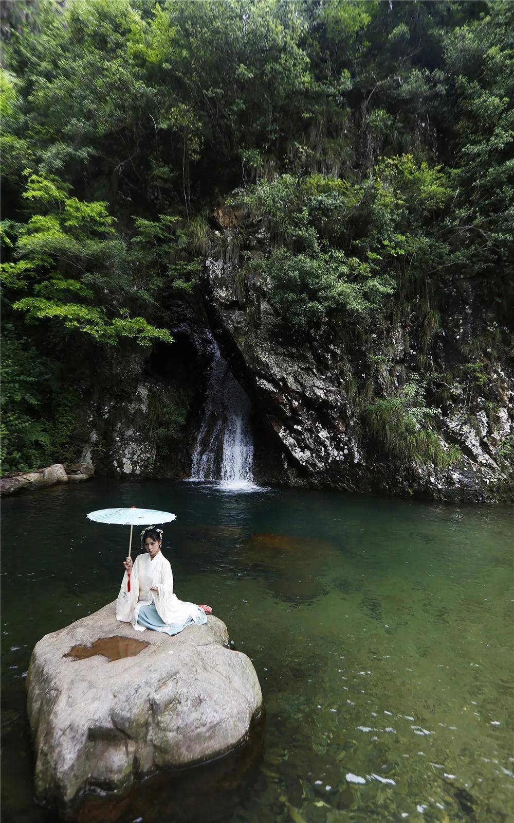 奇山怪石美瀑桐花仙子带你玩转永嘉灵运仙境