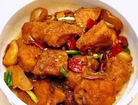 香辣红烧鱼块