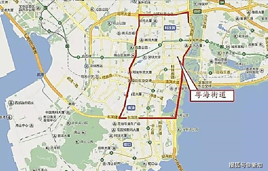 深圳南山粤海街道,号称中国最牛街道.