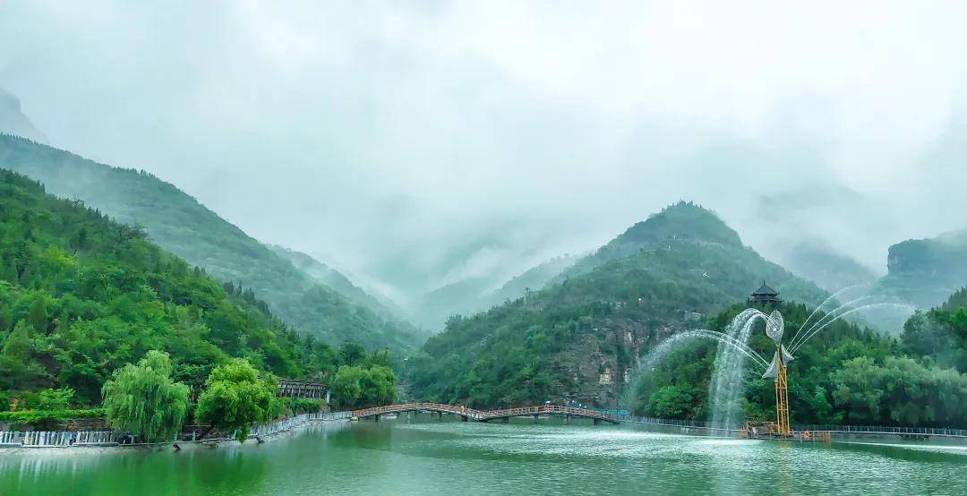 淄博这些云雾缭绕下的山色美景,不曾羡仙人!