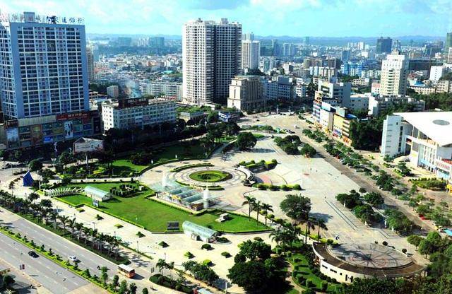 钦州2020 gdp_钦州地图全景图