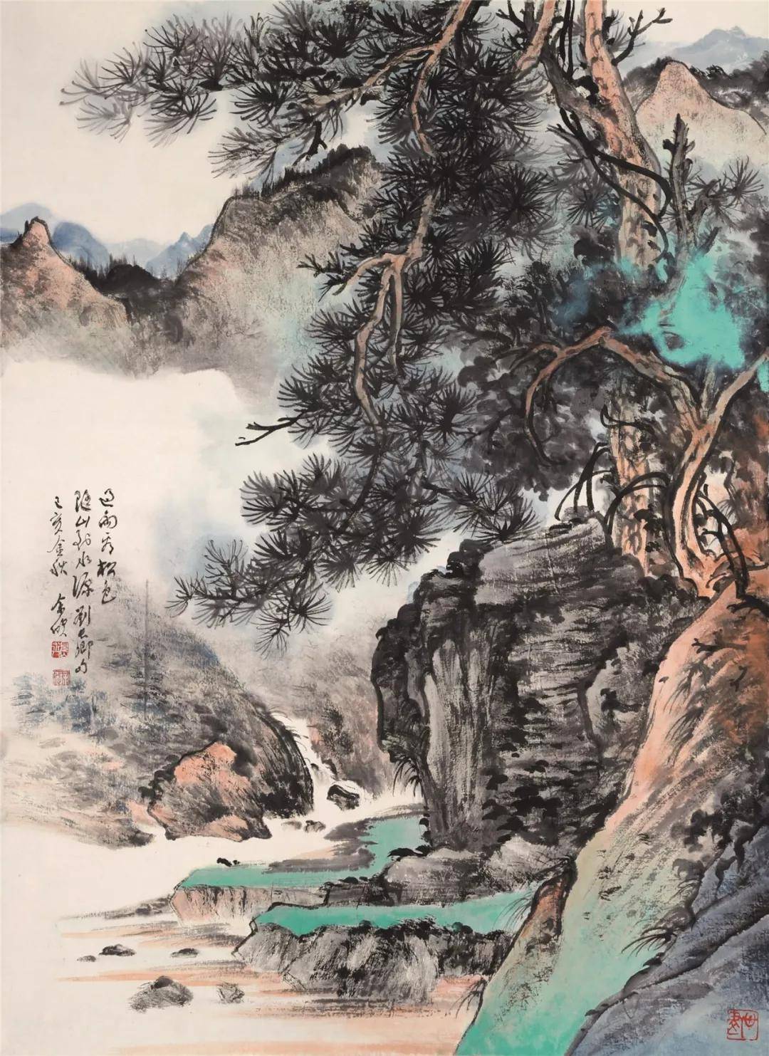 新闻详情 08 余欣 「云峰水隔深 」 现当代唐诗入画呈激增之势,潘天寿