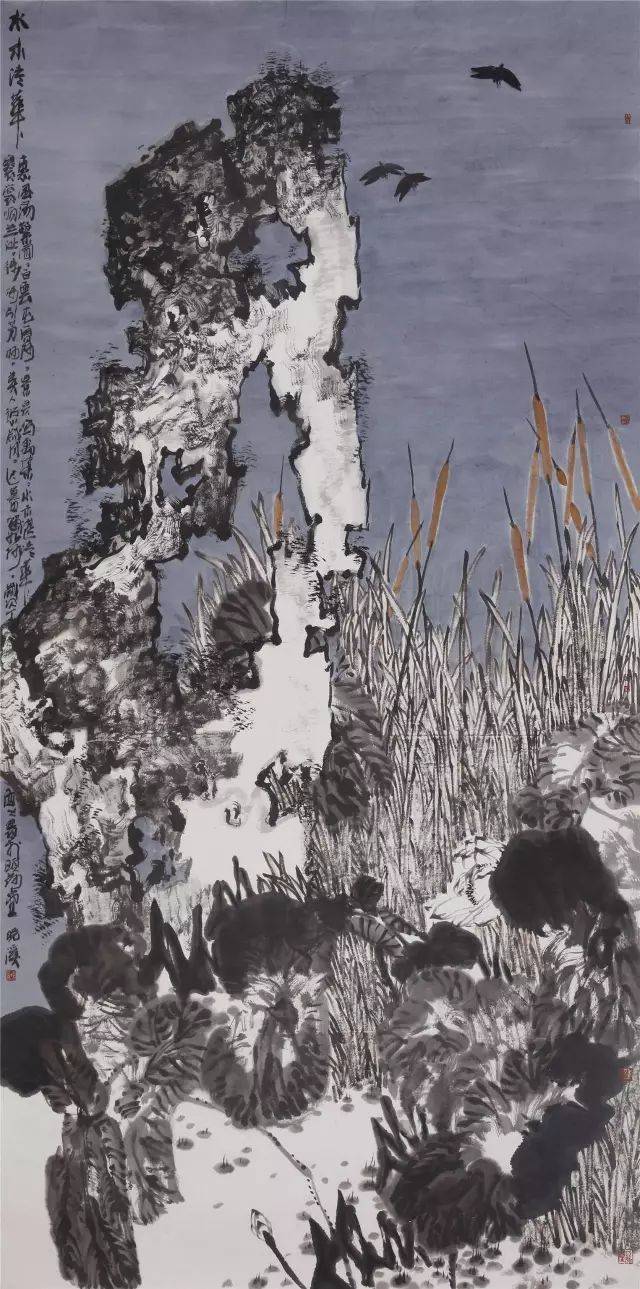 中国美术家协会会员,殷晓溪花鸟画作品欣赏