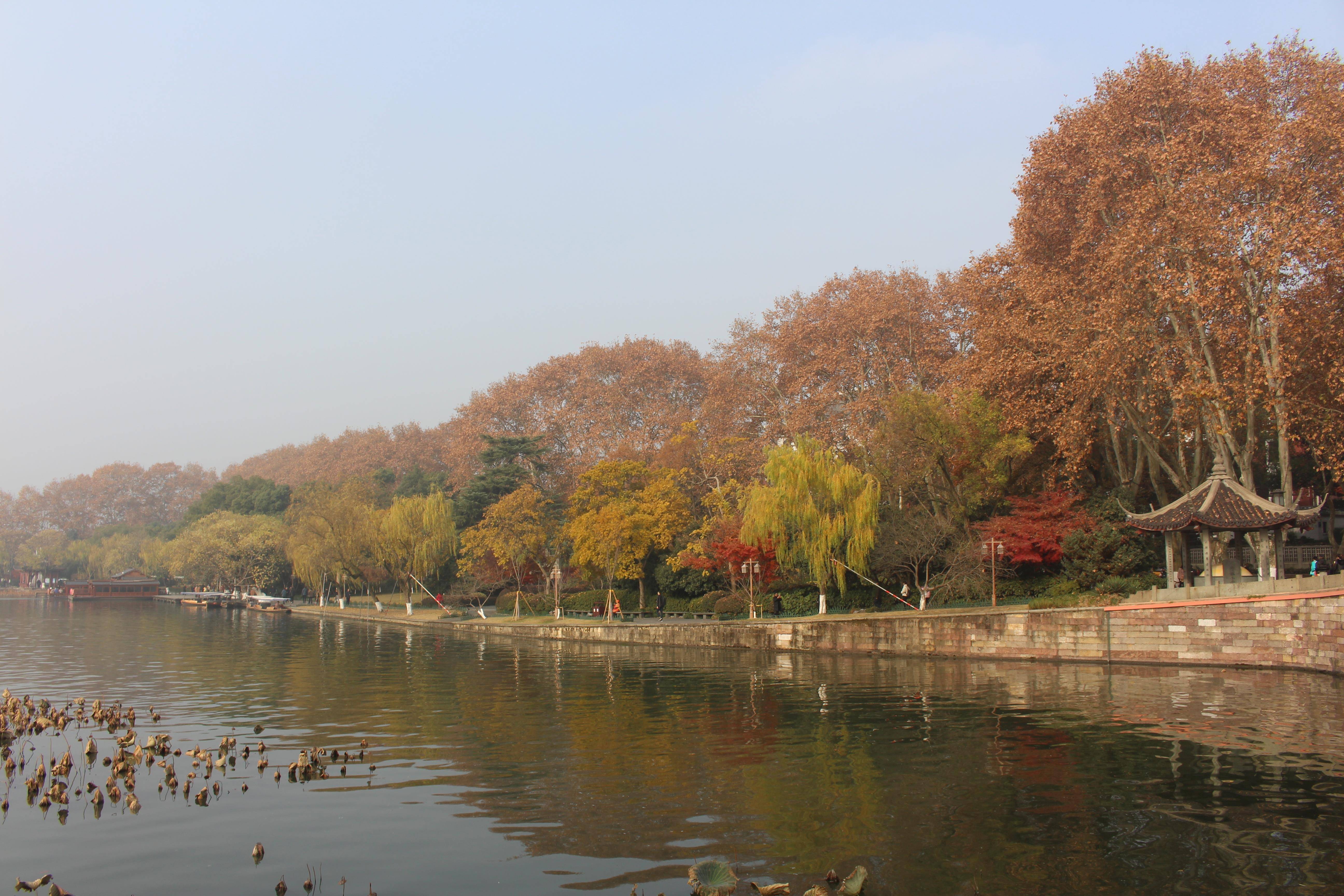 杭州西湖秋季风光
