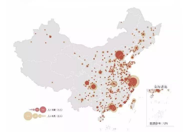 中国城镇人口_中国人口分布图