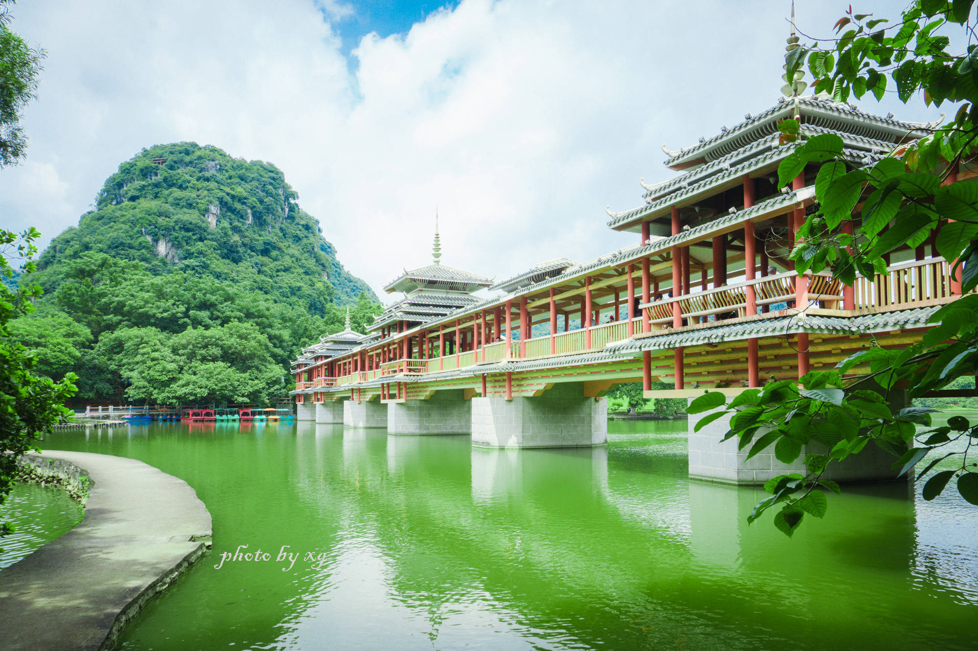 原创广西柳州最美的公园,与桂林一些景点相比毫不逊色,但游客不多!