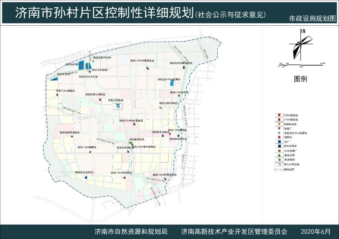 西至西巨野河,东至东巨野河及高新区与章丘区界,规划总用地面积约2126