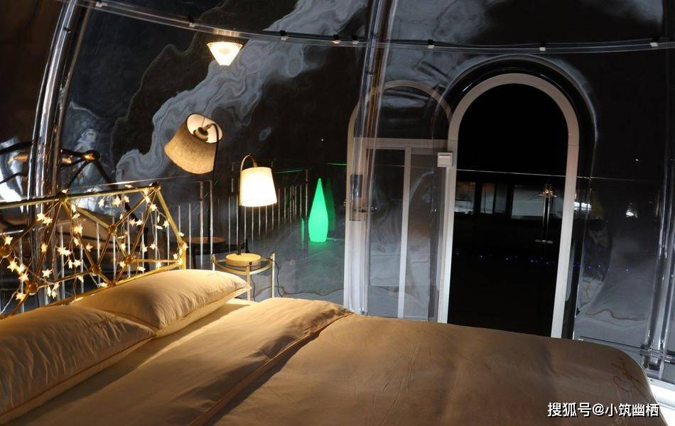 小筑幽栖360°全透明星空房客户案例(十)浏阳云上居休闲度假山庄
