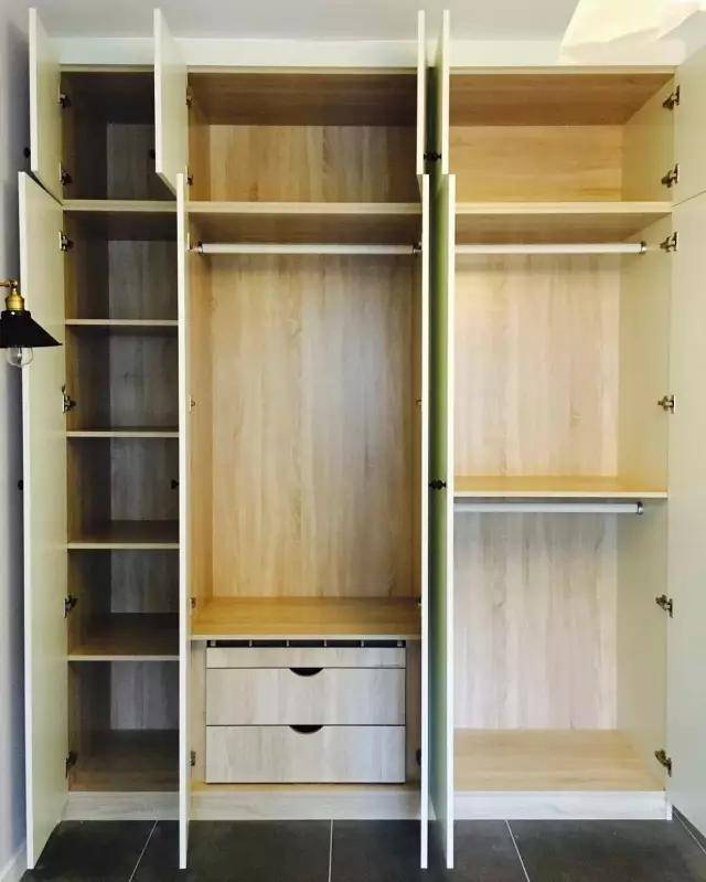 超全衣柜内部结构设计,让你家的衣柜更能装!
