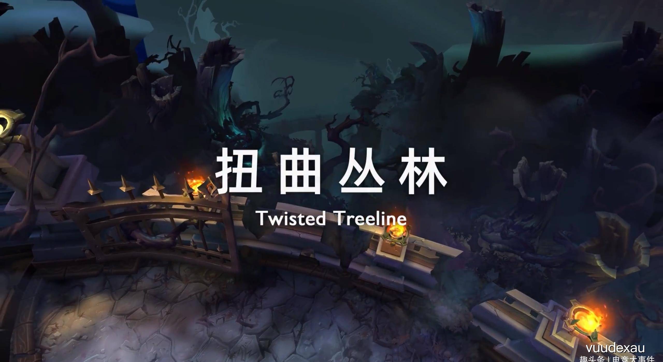 原创lol国外玩家为纪念"扭曲丛林,制作了一套卑鄙之喉主题皮肤