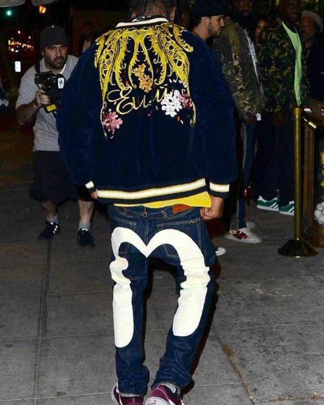 原创冠希哥代言travisscottx福神evisu重磅联名疑似曝光