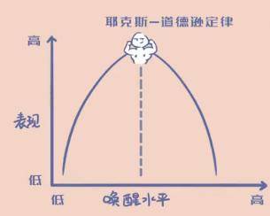 著名的"耶克斯—道德逊定律"就发现,情绪和工作表现之间存在中一种