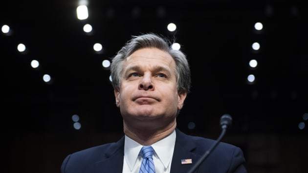 美国联邦调查局局长克里斯托弗·雷(christopher wray)