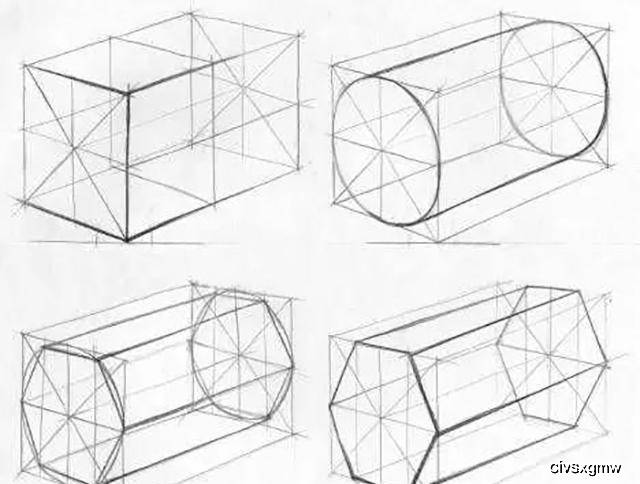 原创学素描画几何体无聊?那是你不知道它的真正好处!用处真大!