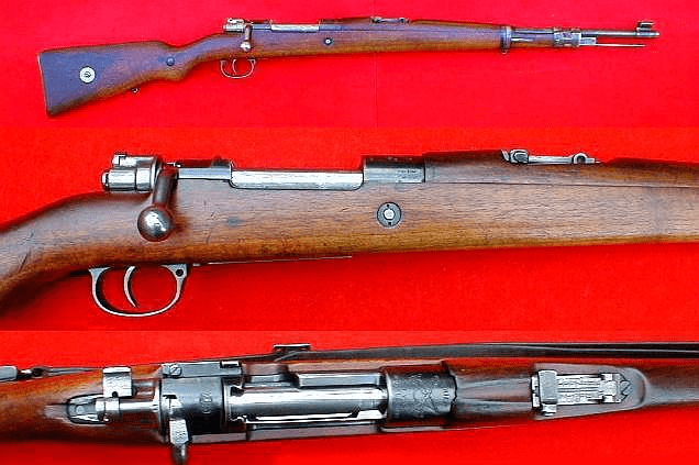 fn替德国为委内瑞拉生产的m1924/30,7毫米步枪,是毛瑟标准型步枪的同