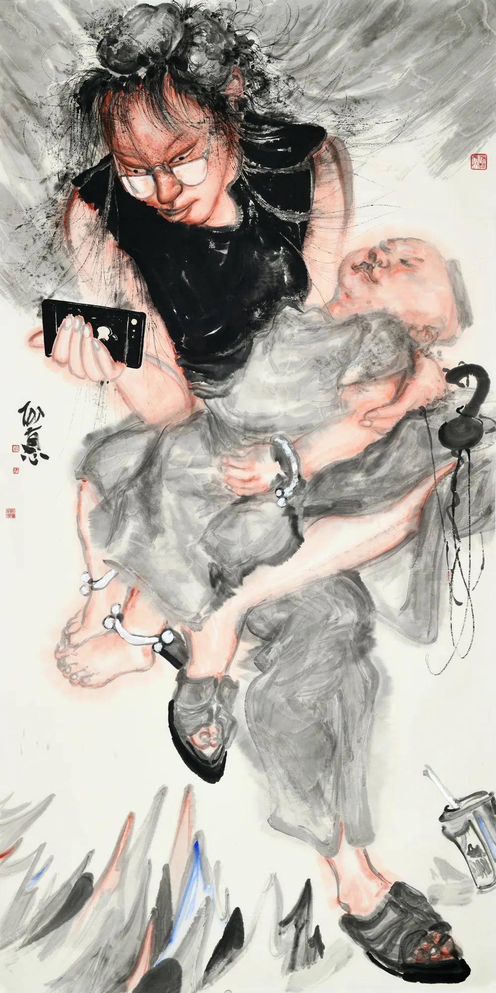 【画廊推荐】画家秦嗣德:水墨人物画的当代意义