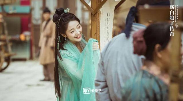 19版白娘子五美女魅力：鞠婧祎最靓？肖燕赵樱子