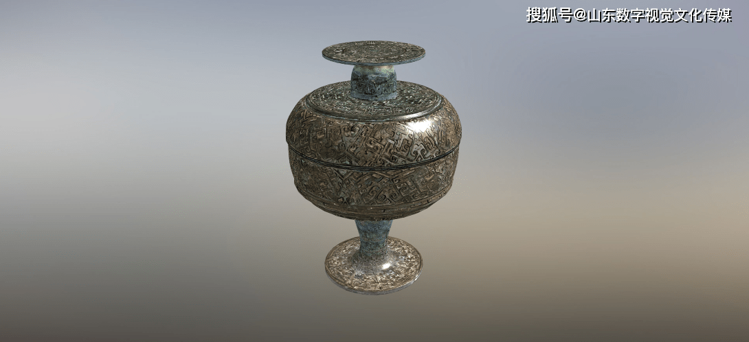 文物罐子-在线vr高清3d展示模型
