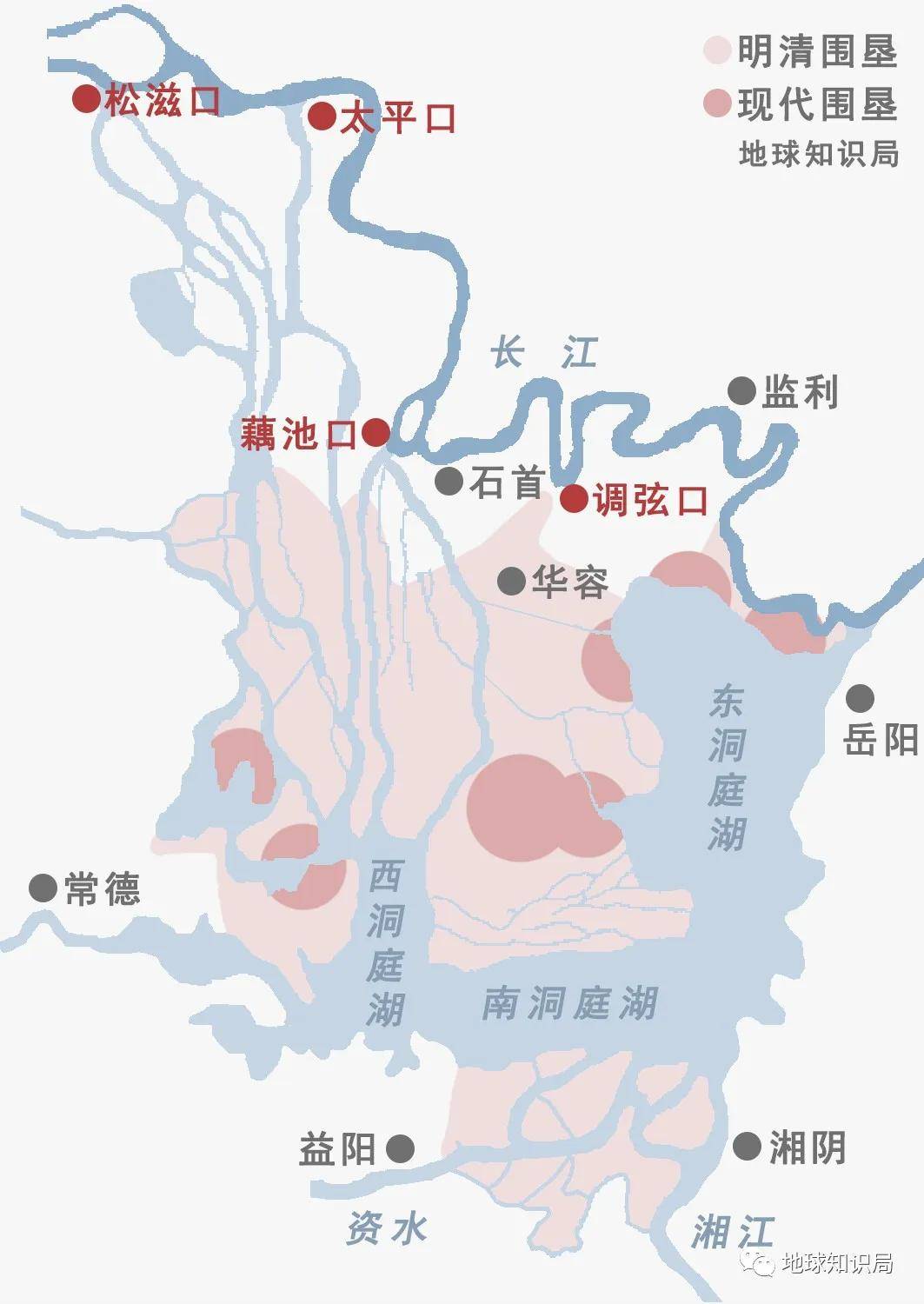 原创洞庭湖,越来越小 地球知识局