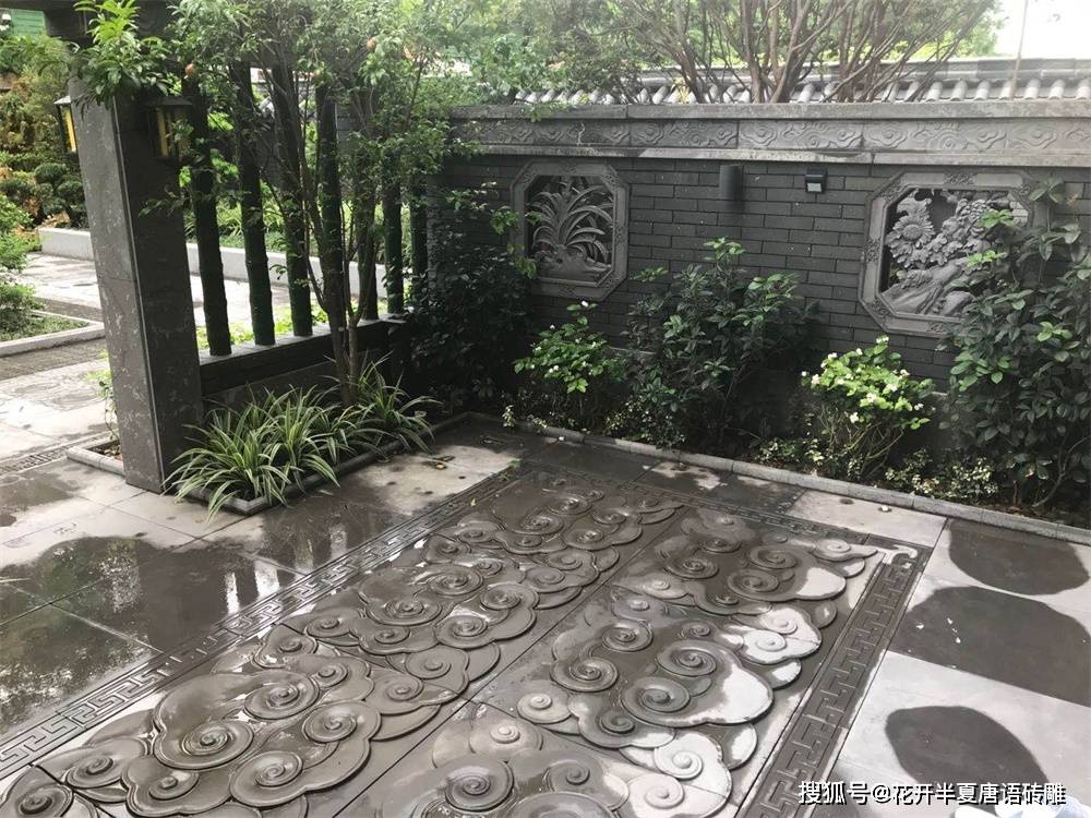 别墅豪宅庭院选择唐语砖雕墙地砖,这些理由就够了