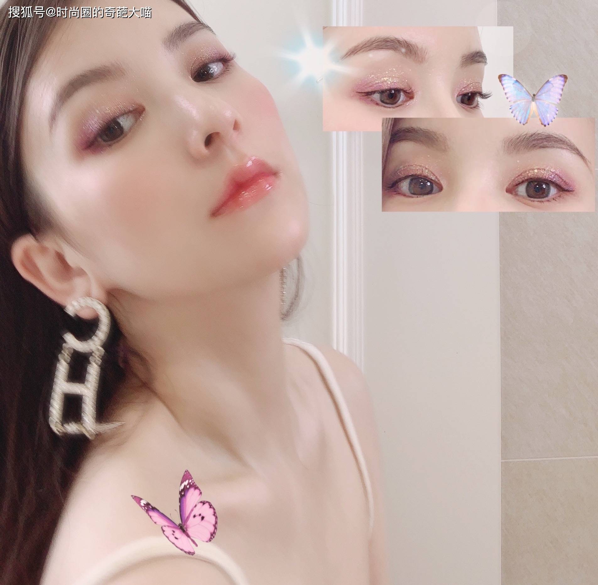 照学|方媛真是骨子里都透出富太气息，贵气妆容精致非凡，看了就想照学