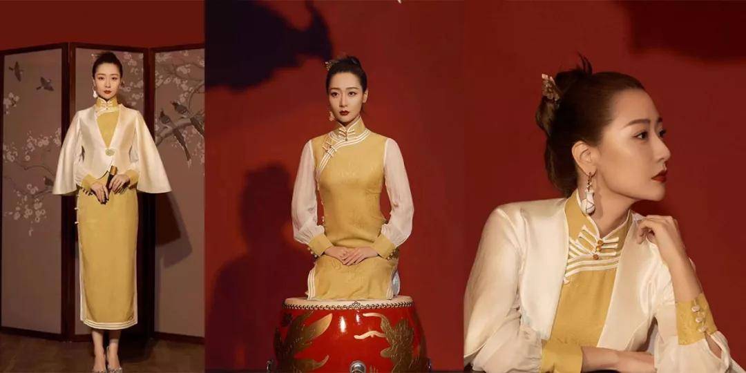 旗袍|风情万种，摇曳生姿，姐姐们女团造型飒极了，这个造型也是极美的