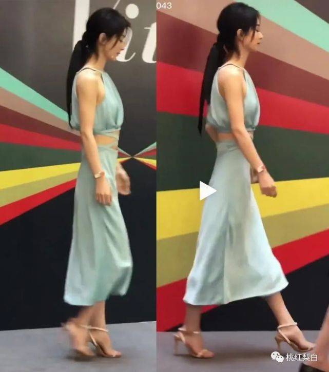 蜜桃|被揭穿蜜桃臀“造假”，杨幂也有被迪丽热巴给比下去的一天？