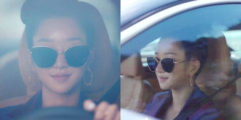 墨镜|徐睿知《虽然是精神病但没关系》小脸墨镜怎么挑？高文英式猫眼、方框太阳眼镜