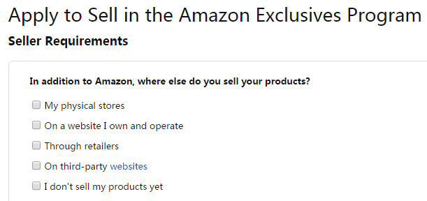 Amazon Exclusives（独家销售计划）插图1