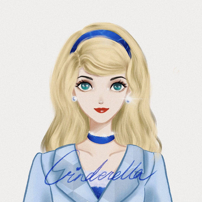 乐佩|迪士尼公主的证件照：颜值在线没有翻车，小美人鱼红发比美貌抢镜