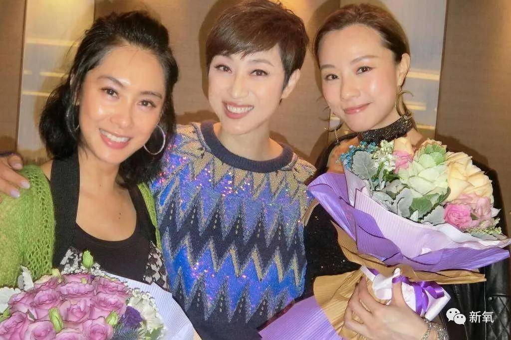 洪欣|这四位大花竟然罕见同框比美了?可她真的被衬得有点脸崩了...