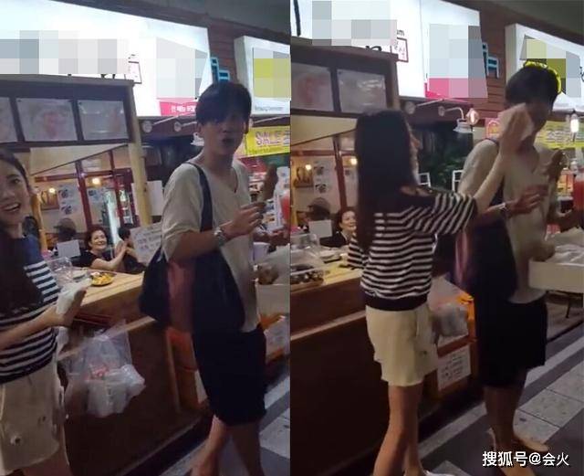 秋瓷炫于晓光机场情难自禁，当众热吻，自曝婚