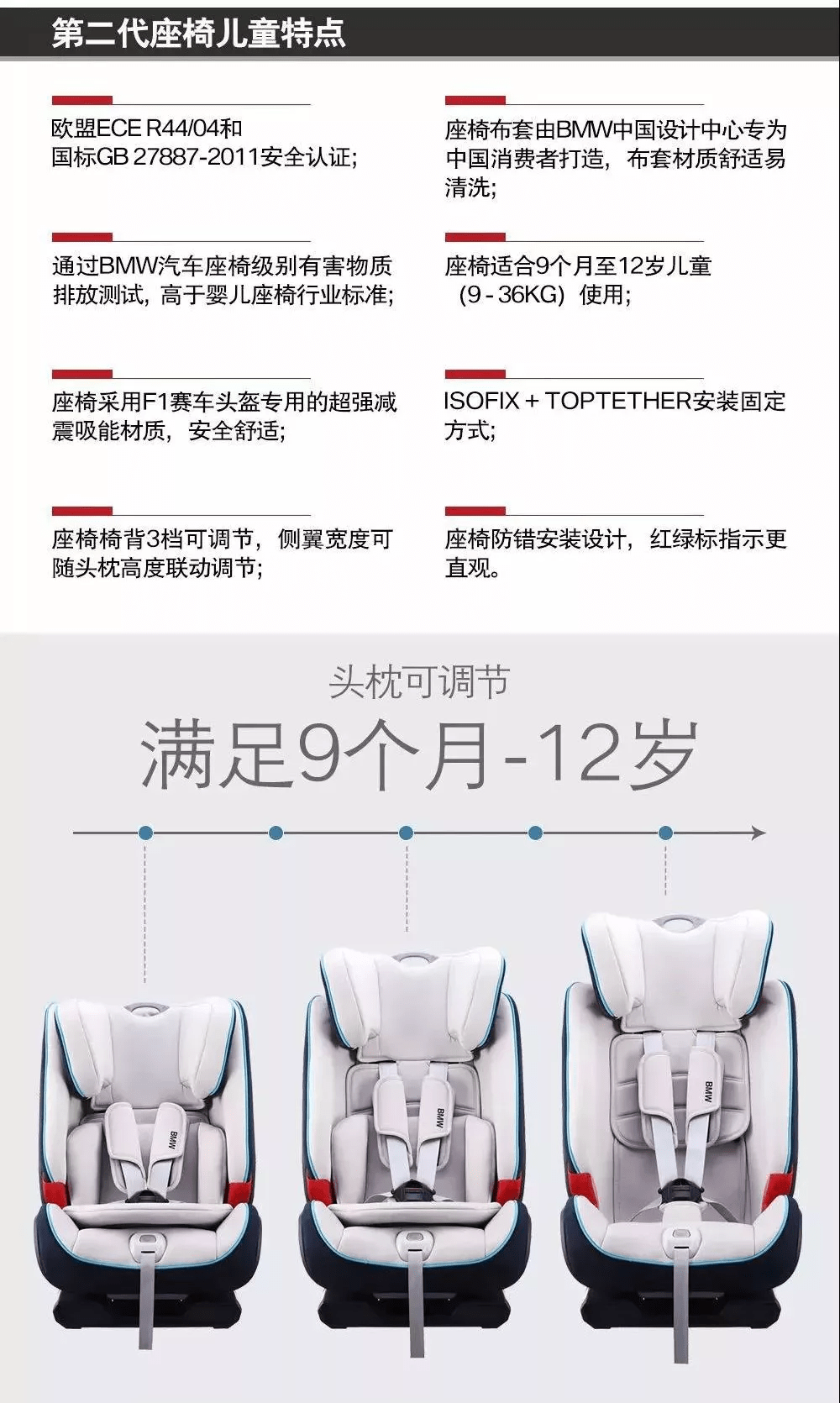 座椅|BMW儿童安全座椅限时特价！请戳！