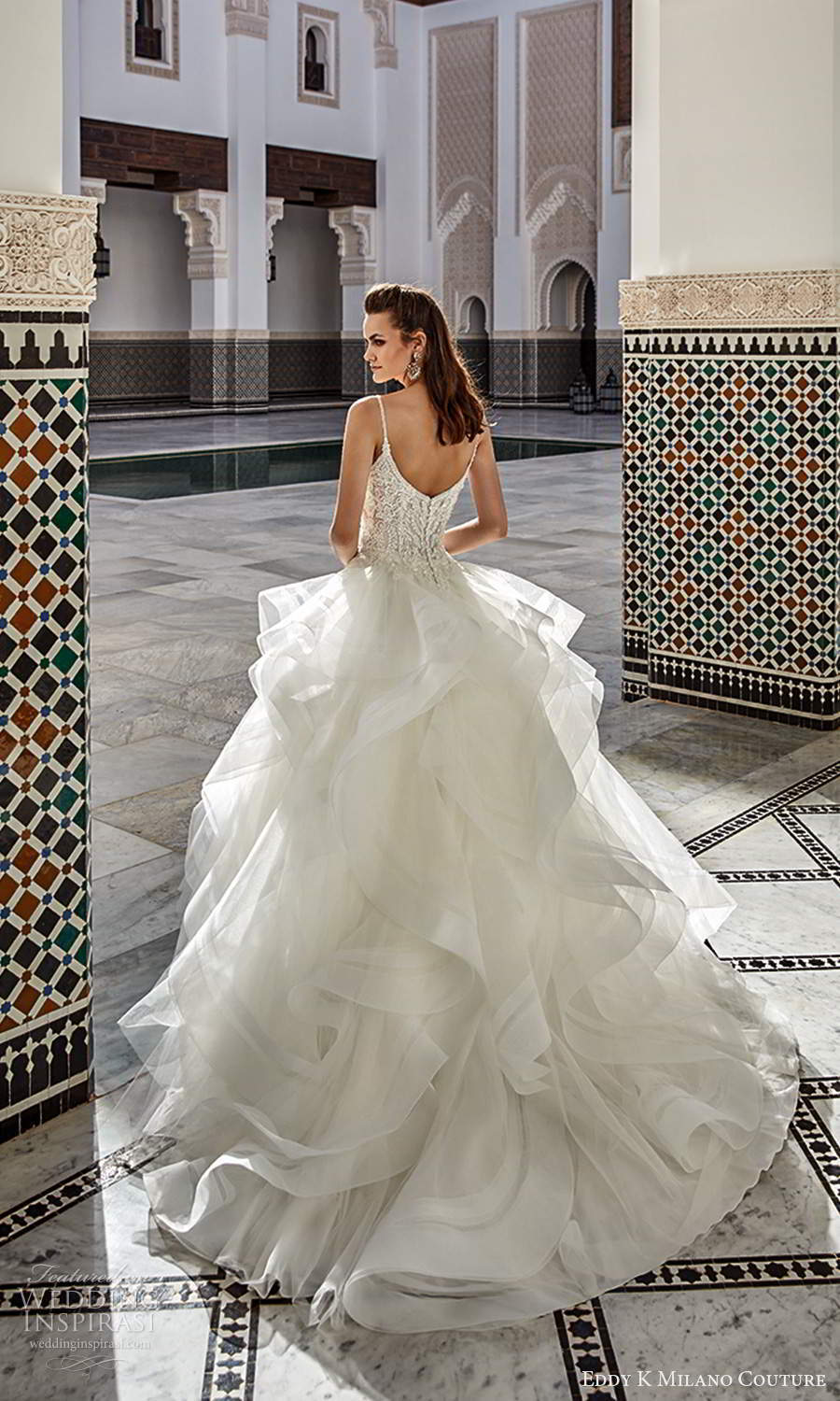 Couture|Eddy K Milano Couture 2021婚纱 浪漫且精美的现代新娘嫁衣