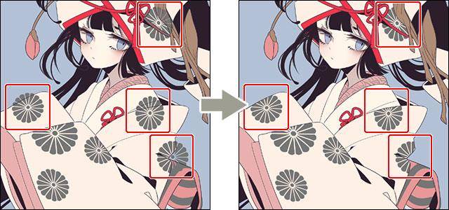 花纹|还在想怎么画衣服的花纹?这样太慢啦!直接用板绘软件印上去就行