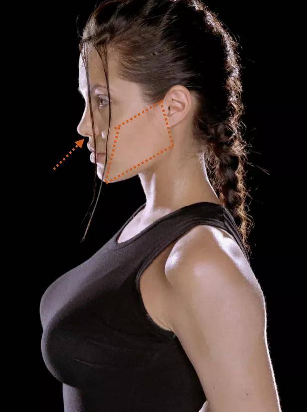 尤物|顶级美艳尤物都是清一色梯型侧颜骨相?