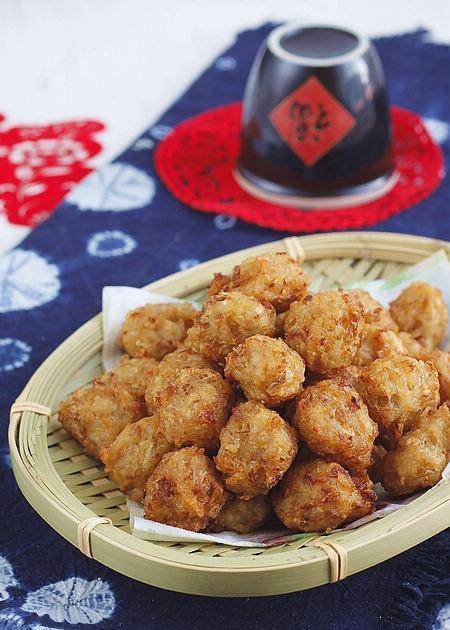 美食优选:土豆小丸子,私家米饭丸子,清蒸藕丸的做法
